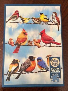 Cobble Hill Birds on a Wire 500 Pc Puzzle